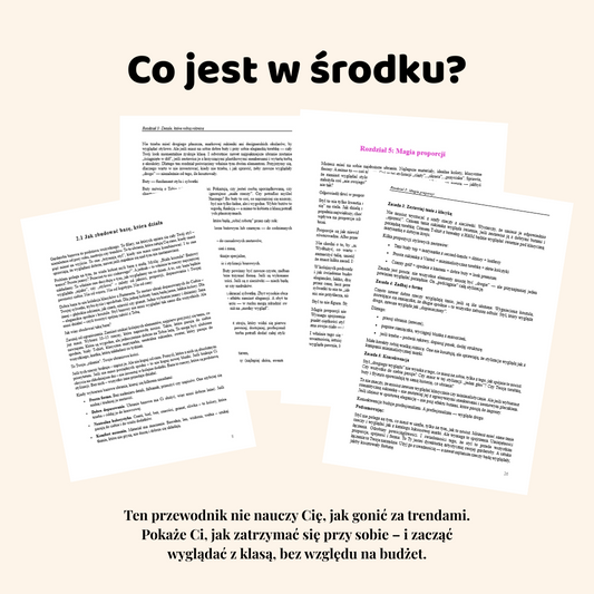 TANIO, ALE Z KLASĄ